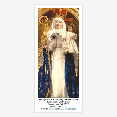 Little Prayer to Our Lady of Good Success BACKORDERED- at the printers now