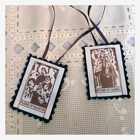 Scapular - Brown